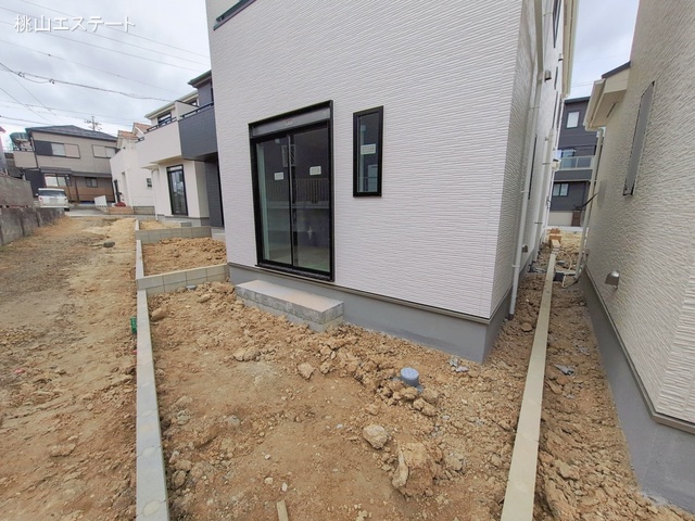 愛知県豊明市新栄町３丁目の新築戸建て外構写真 2026年1月13日撮影