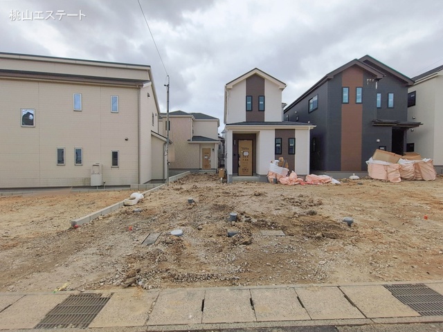 愛知県豊明市新栄町３丁目の新築戸建て外構写真 2026年1月13日撮影