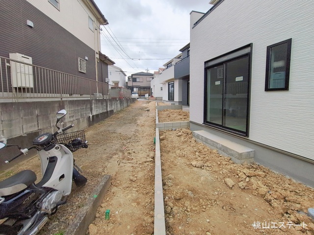 愛知県豊明市新栄町３丁目の新築戸建て外構写真 2026年1月13日撮影