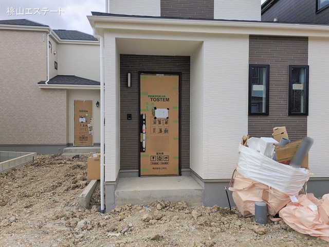 愛知県豊明市新栄町３丁目の新築戸建て外構写真 2026年1月13日撮影