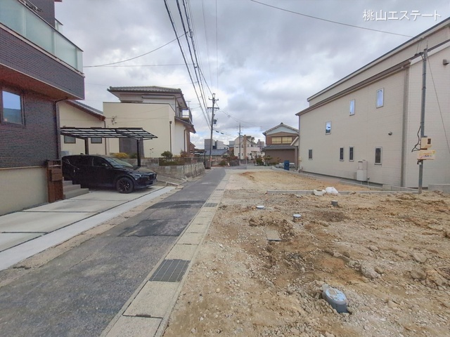 愛知県豊明市新栄町３丁目の新築戸建て外構写真 2026年1月13日撮影