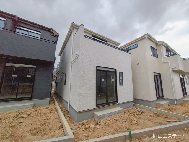 愛知県豊明市新栄町３丁目の新築戸建て外構写真 2026年1月13日撮影