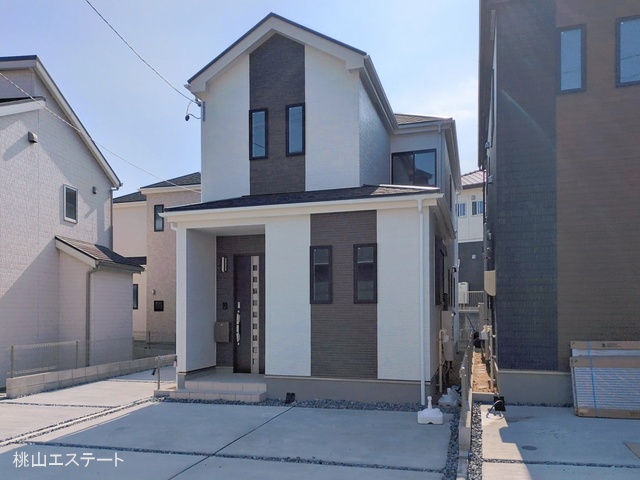 愛知県豊明市新栄町３丁目の新築戸建て完成写真 2026年2月12日撮影