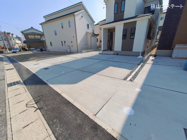 愛知県豊明市新栄町３丁目の新築戸建て完成写真 2026年2月12日撮影