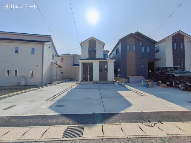 愛知県豊明市新栄町３丁目の新築戸建て完成写真 2026年2月12日撮影