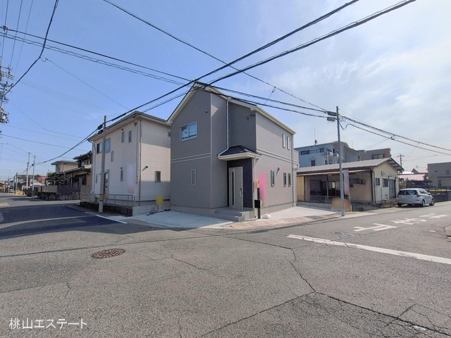 愛知県名古屋市守山区川村町の新築戸建て完成写真 2026年2月23日撮影