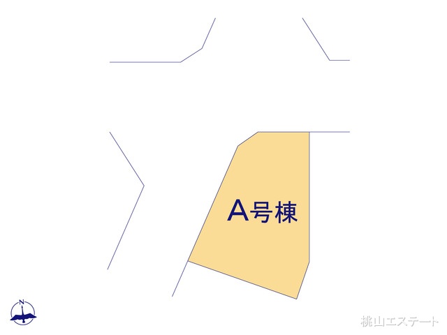愛知県名古屋市守山区川村町の新築戸建て全体区画図 ※図面と異なる場合は現況を優先
