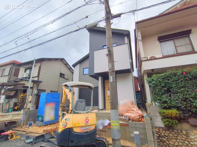 愛知県名古屋市南区上浜町の新築戸建て外構写真 2025年12月24日撮影