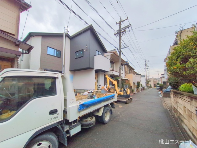 愛知県名古屋市南区上浜町の新築戸建て外構写真 2025年12月24日撮影