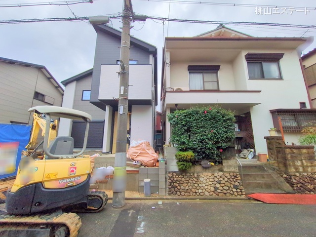 愛知県名古屋市南区上浜町の新築戸建て外構写真 2025年12月24日撮影