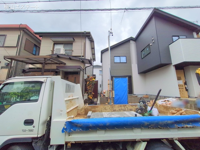 愛知県名古屋市南区上浜町の新築戸建て外構写真 2025年12月24日撮影