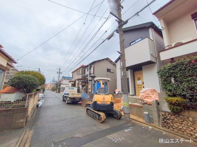 愛知県名古屋市南区上浜町の新築戸建て外構写真 2025年12月24日撮影