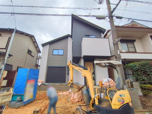 愛知県名古屋市南区上浜町の新築戸建て外構写真 2025年12月24日撮影