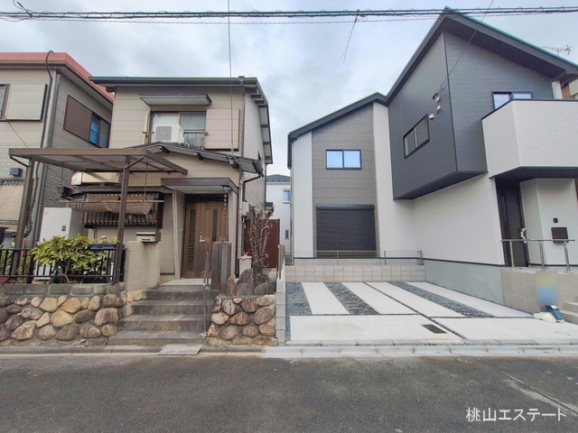 愛知県名古屋市南区上浜町の新築戸建て完成写真 2026年1月22日撮影