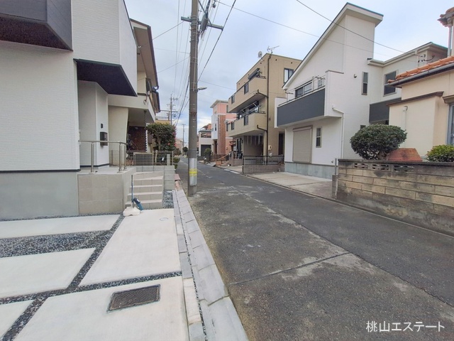 愛知県名古屋市南区上浜町の新築戸建て完成写真 2026年1月22日撮影