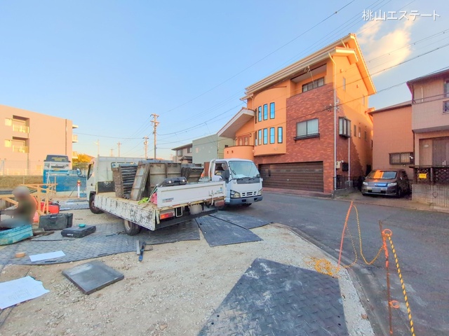 愛知県名古屋市港区名四町の新築戸建て基礎写真 2025年10月29日撮影