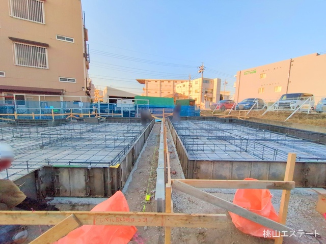 愛知県名古屋市港区名四町の新築戸建て基礎写真 2025年10月29日撮影