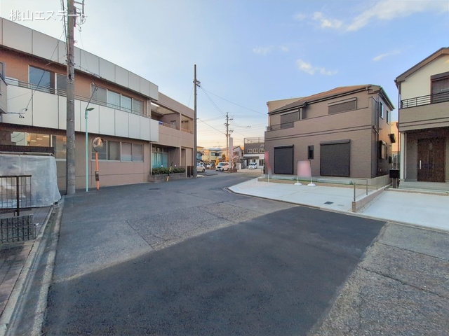 愛知県名古屋市港区名四町の新築戸建て完成写真 2026年2月11日撮影