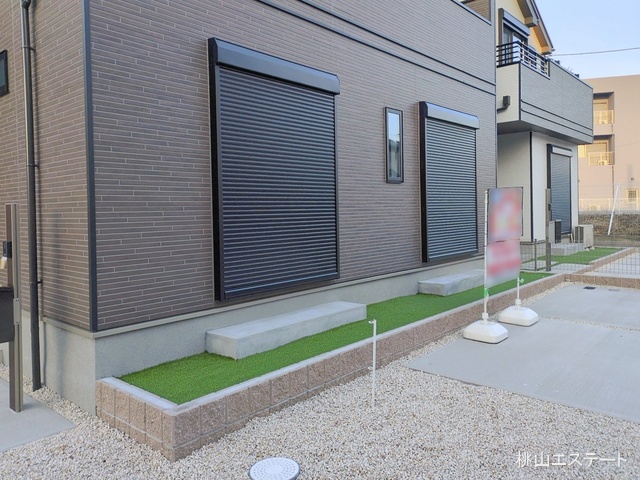 愛知県名古屋市港区名四町の新築戸建て完成写真 2026年2月11日撮影