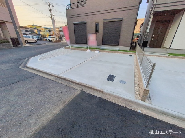 愛知県名古屋市港区名四町の新築戸建て完成写真 2026年2月11日撮影