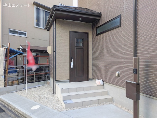 愛知県名古屋市港区名四町の新築戸建て完成写真 2026年2月11日撮影