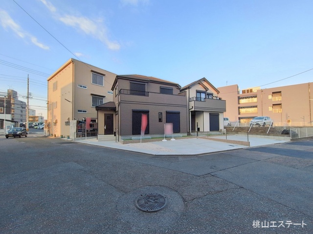 愛知県名古屋市港区名四町の新築戸建て完成写真 2026年2月11日撮影