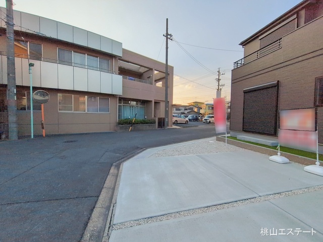 愛知県名古屋市港区名四町の新築戸建て完成写真 2026年2月11日撮影