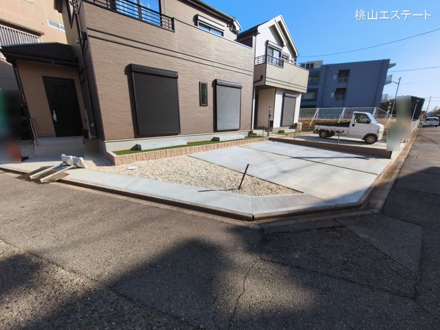 愛知県名古屋市港区名四町の新築戸建て完成写真 2026年3月4日撮影