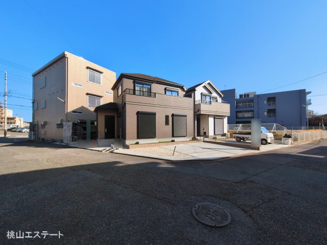 愛知県名古屋市港区名四町の新築戸建て完成写真 2026年3月4日撮影