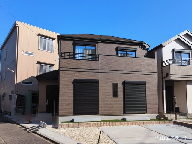 愛知県名古屋市港区名四町の新築戸建て完成写真 2026年3月4日撮影