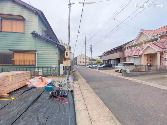 愛知県名古屋市西区城西町の新築戸建て基礎写真 2025年11月4日撮影