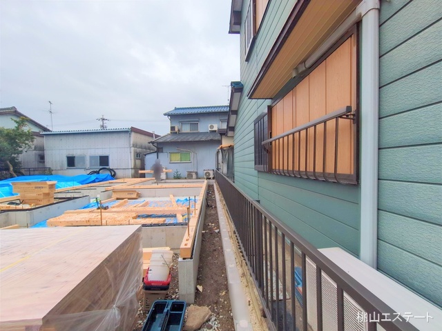 愛知県名古屋市西区城西町の新築戸建て基礎写真 2025年11月4日撮影