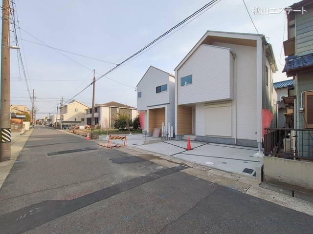 愛知県名古屋市西区城西町の新築戸建て完成写真 2026年2月15日撮影