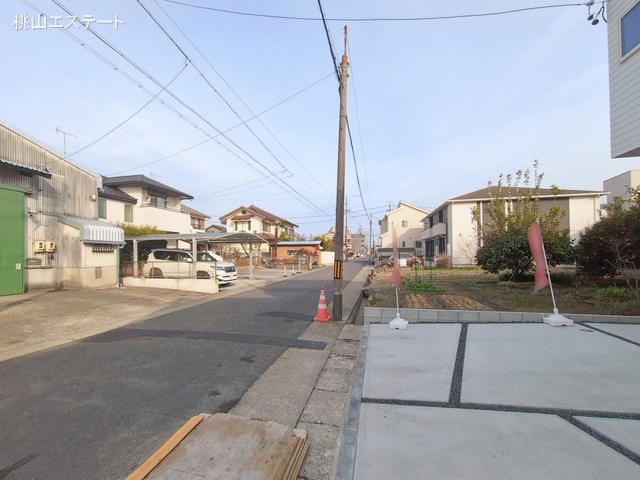 愛知県名古屋市西区城西町の新築戸建て完成写真 2026年2月15日撮影