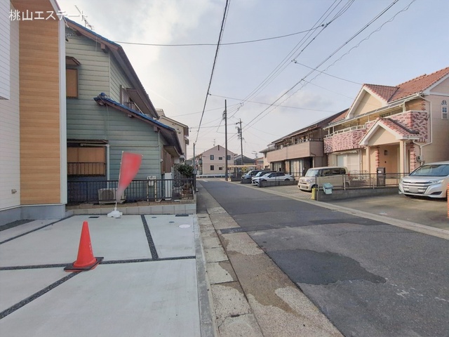 愛知県名古屋市西区城西町の新築戸建て完成写真 2026年2月15日撮影