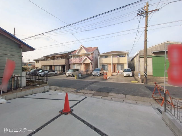 愛知県名古屋市西区城西町の新築戸建て完成写真 2026年2月15日撮影