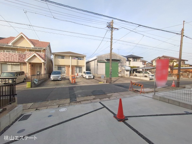 愛知県名古屋市西区城西町の新築戸建て完成写真 2026年2月15日撮影