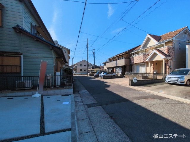 愛知県名古屋市西区城西町の新築戸建て完成写真 2026年3月10日撮影