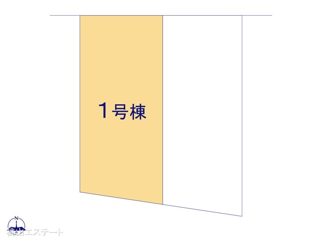 愛知県名古屋市西区城西町の新築戸建て全体区画図 ※図面と異なる場合は現況を優先
