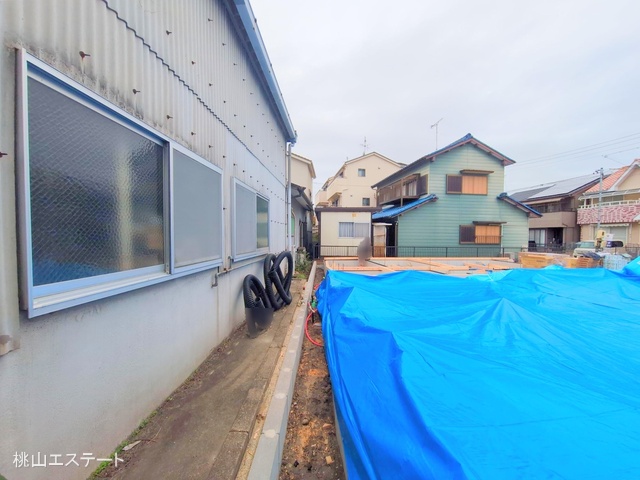 愛知県名古屋市西区城西町の新築戸建て基礎写真 2025年11月4日撮影