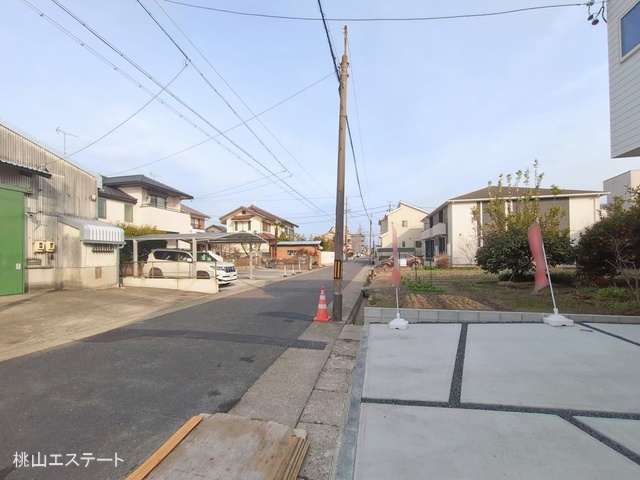 愛知県名古屋市西区城西町の新築戸建て完成写真 2026年2月15日撮影