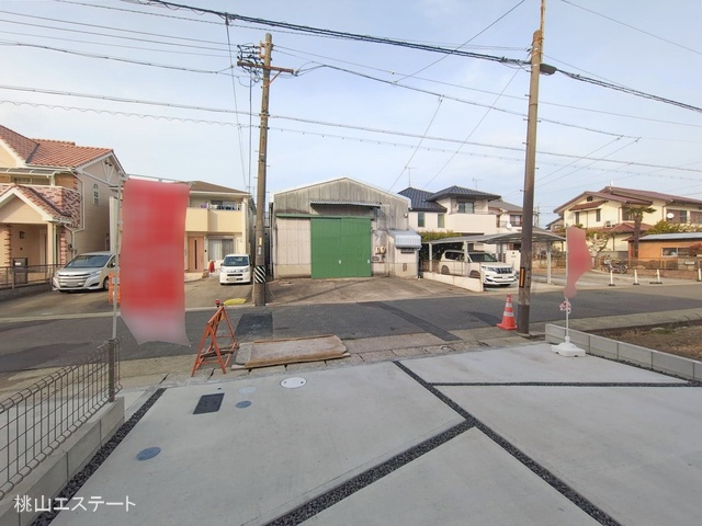 愛知県名古屋市西区城西町の新築戸建て完成写真 2026年2月15日撮影