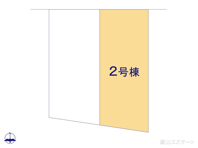 愛知県名古屋市西区城西町の新築戸建て全体区画図 ※図面と異なる場合は現況を優先