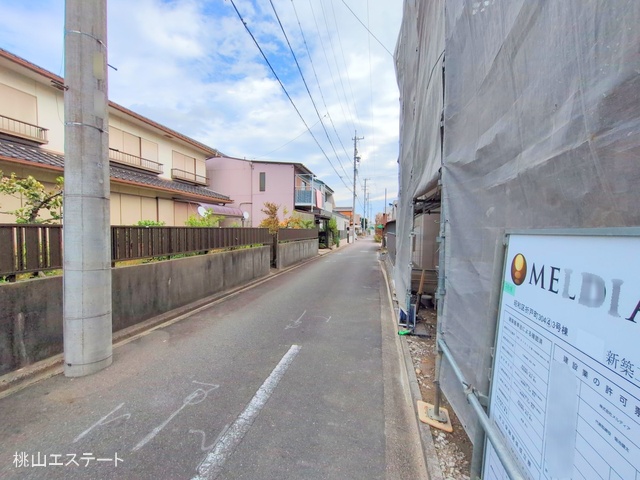 愛知県名古屋市昭和区折戸町３丁目の新築戸建て上棟写真 2025年11月10日撮影