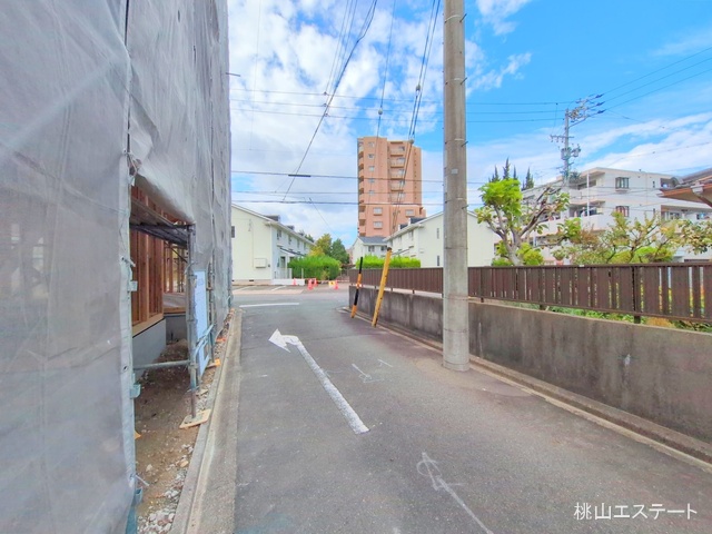 愛知県名古屋市昭和区折戸町３丁目の新築戸建て上棟写真 2025年11月10日撮影