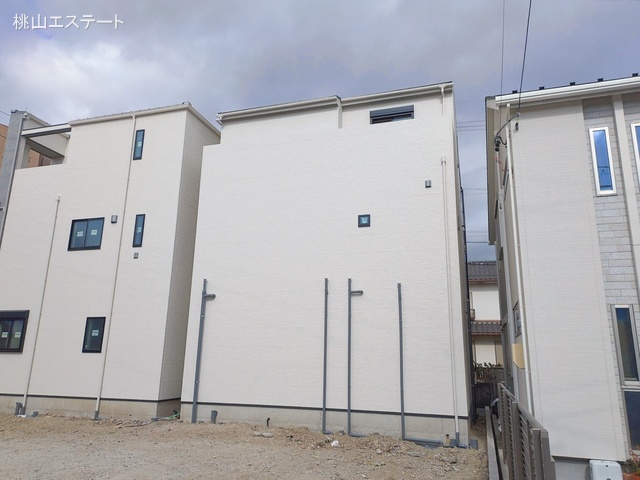 愛知県名古屋市昭和区折戸町３丁目の新築戸建て外構写真 2026年1月22日撮影