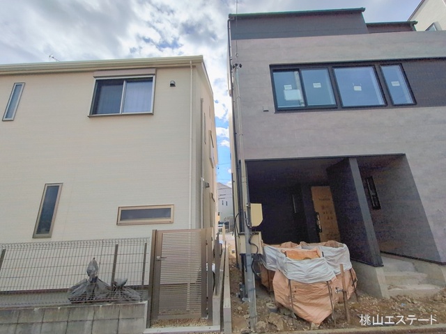 愛知県名古屋市昭和区折戸町３丁目の新築戸建て外構写真 2026年1月22日撮影