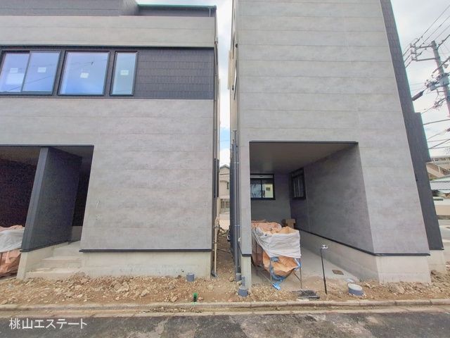 愛知県名古屋市昭和区折戸町３丁目の新築戸建て外構写真 2026年1月22日撮影