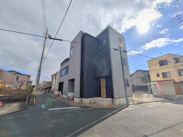 愛知県名古屋市昭和区折戸町３丁目の新築戸建て外構写真 2026年1月22日撮影