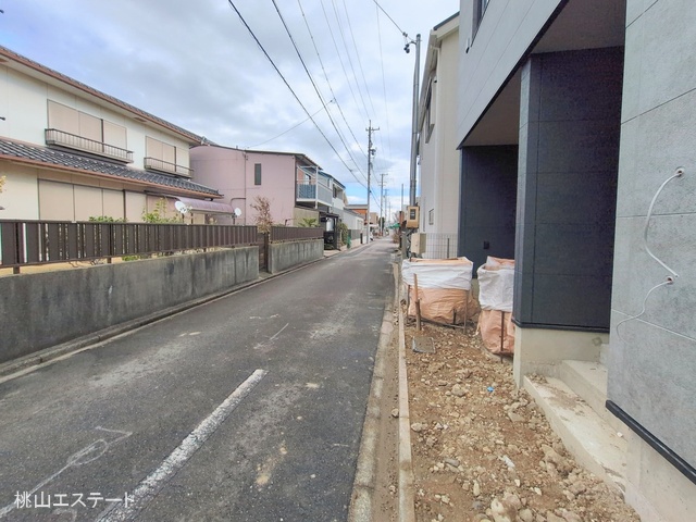 愛知県名古屋市昭和区折戸町３丁目の新築戸建て外構写真 2026年1月22日撮影